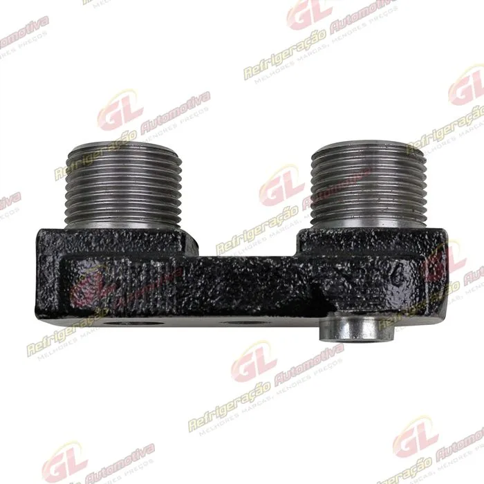 Conector Adaptador Horizontal Compressor 7H15 1``x1`` - Aço — foto 3