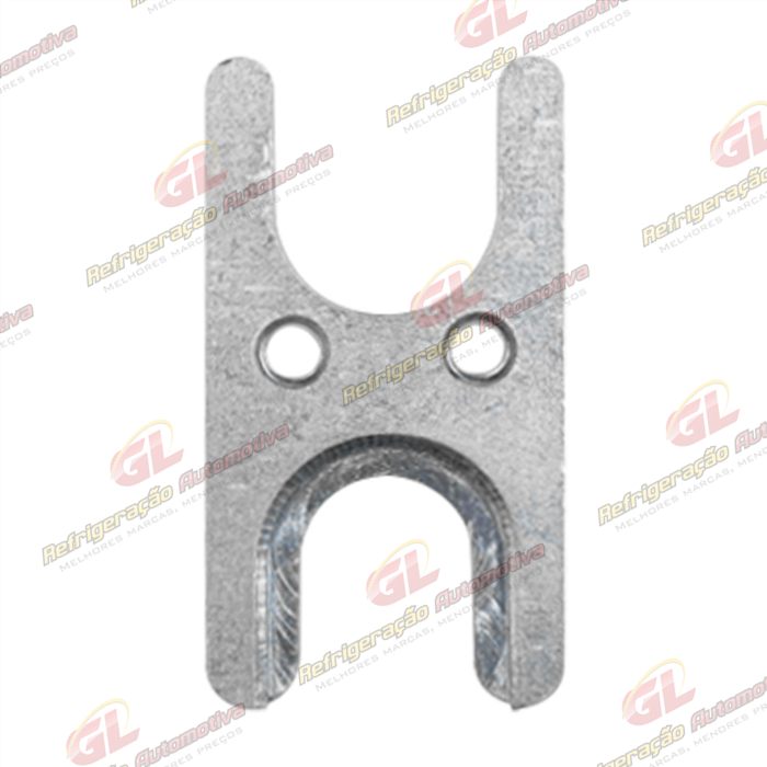 H de 2 Furos para Fixação Valvula Block Volkswagen Fox - Aço