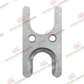 H de 2 Furos para Fixação Valvula Block Volkswagen Fox - Aço