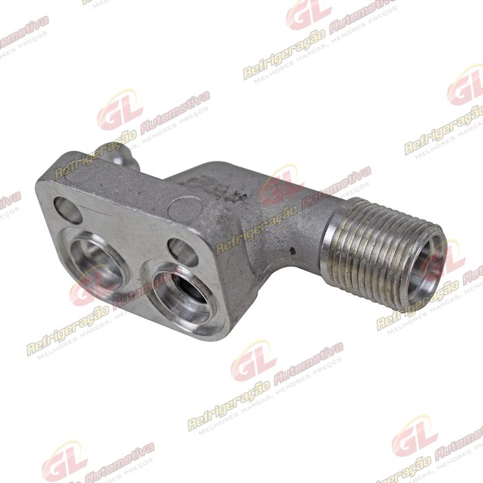 Válvula de Sucção do Compressor Denso 10P15 RC.600.190 CNH / New Holland - Alumínio