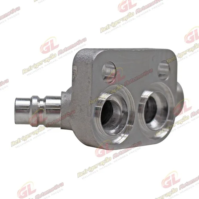 Válvula de Sucção do Compressor Denso 10P15 RC.600.190 CNH / New Holland - Alumínio — foto 3