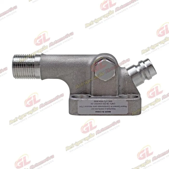Válvula de Descarga do Compressor Denso 10P15 - Alumínio — foto 6