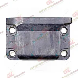 Válvula de Sucção e Descarga do Compressor Denso 10P15 Caminhão Mercedes Benz Accelo 915 / Axor 2638/ Ford Cargo Todos - Alumínio