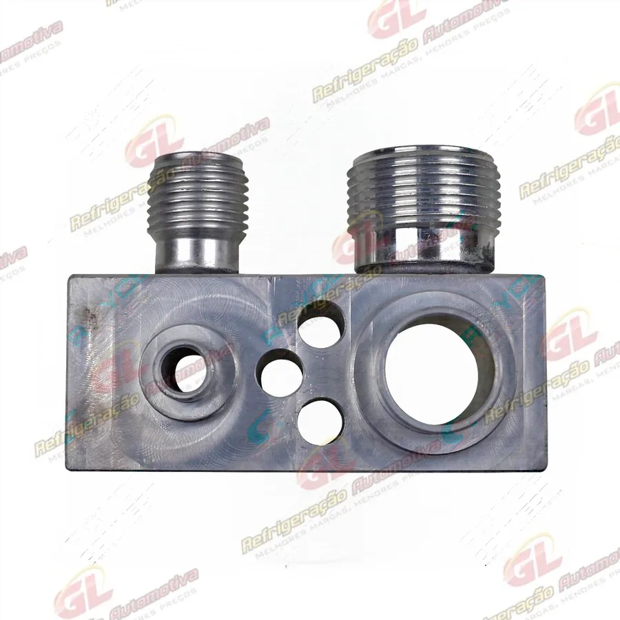 Conector para Instalação da Caixa Evaporadora Traseira Peugeot Partner e Citröen Berlingo - Alumínio