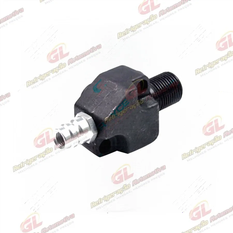 Conector de Descarga do Compressor Ônibus TM31 RC.600.060 / RC.600.061 - Aço