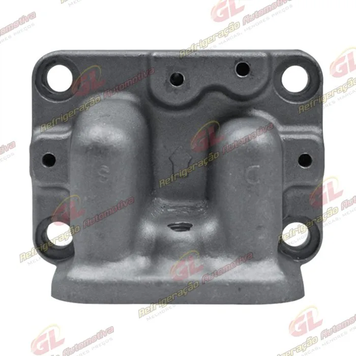 Válvula Conectora do Compressor Denso 10PA15 RC.600.257 Caminhão MB 2831 2009> - Alumínio — foto 4