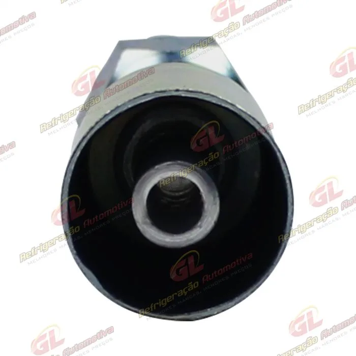 Conexão Flare Reta Fêmea 06mm Aluminio c/ Clip — foto 5