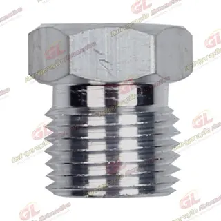 Niple De Aluminio Para Conexão 6mm O´ring Rosca 5/8