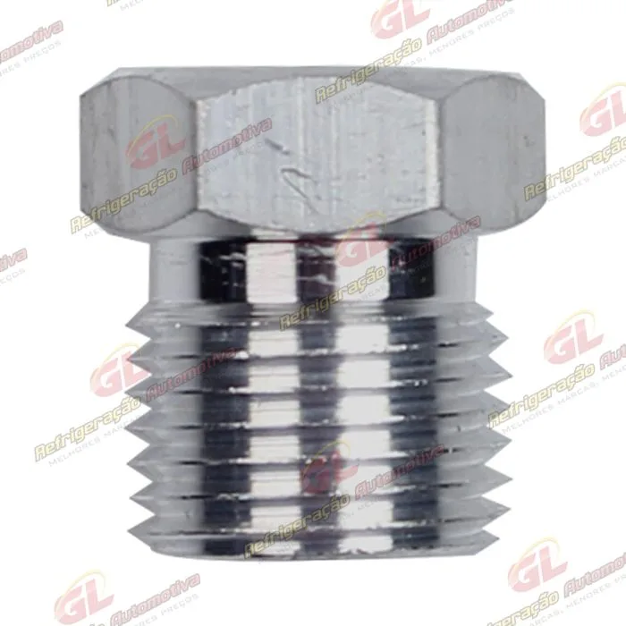 Niple De Aluminio Para Conexão 6mm O´ring Rosca 5/8
