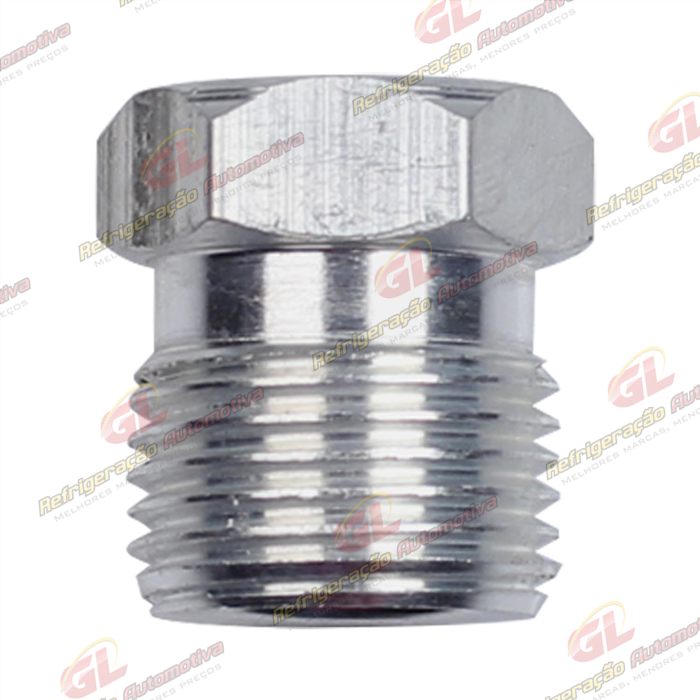 Niple De Aluminio Para Conexão 8mm O´ring Rosca 3/4
