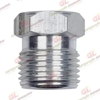 Niple De Aluminio Para Conexão 8mm O´ring Rosca 3/4
