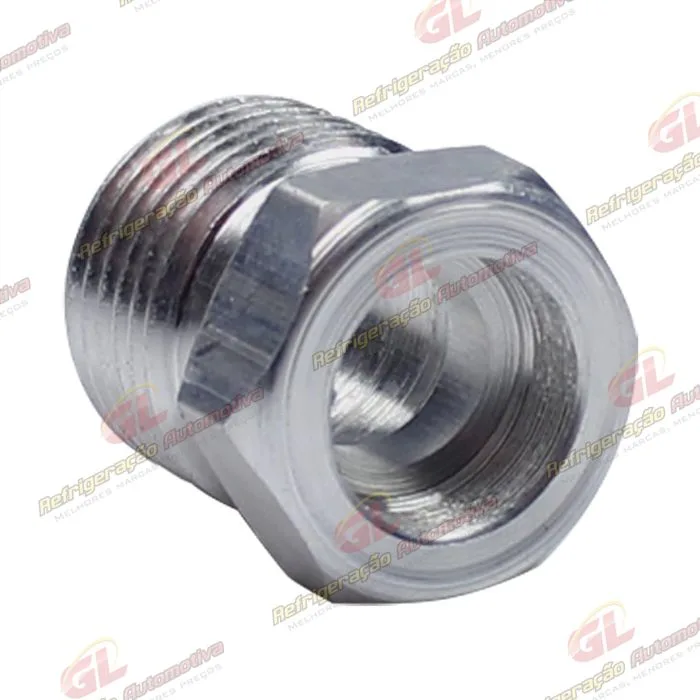 Niple De Aluminio Para Conexão 8mm O´ring Rosca 3/4 — foto 2