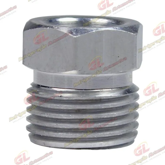 Niple De Aluminio Para Conexão 10mm O´ring Rosca 7/8