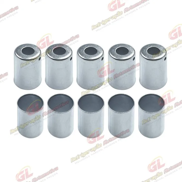 Caneca Clip 06mm 5/16 Polegadas Aço Recozido Dureza 01 Pacote Com 10 Pçs