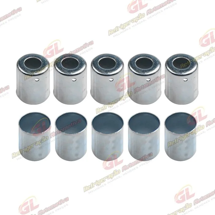 Caneca Clip 08mm 13/32 Polegadas Aço Recozido Dureza 01 Pacote Com 10 Pçs