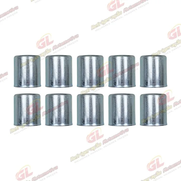 Caneca Clip 12mm 5/8 Polegadas Aço Recozido Dureza 01 Pacote Com 10 Pçs