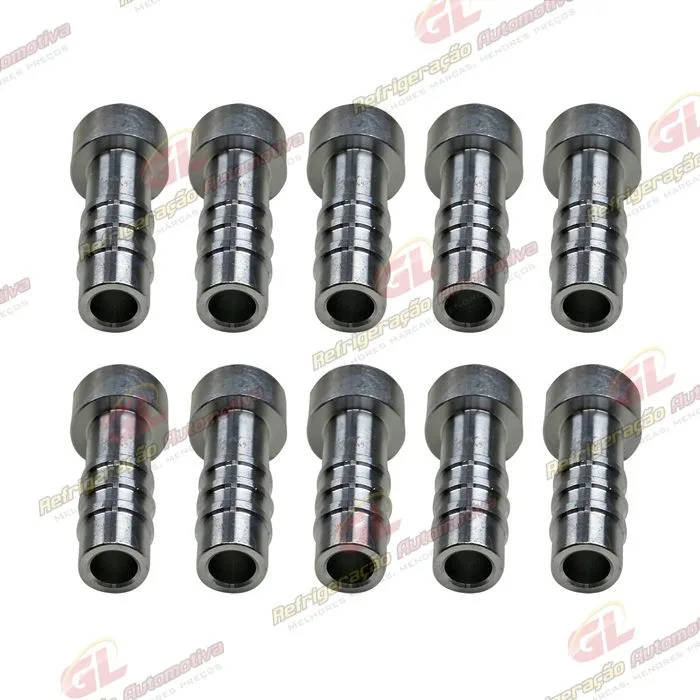 Conexão Salva Vida 10mm Aluminio Encaixe Interno Pacote Com 10 Pçs — foto 2