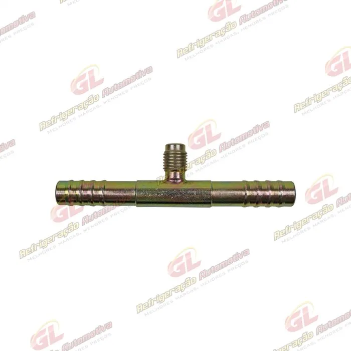 Emenda 08mm Aço c/Válvula de Serviço R12 s/Clip