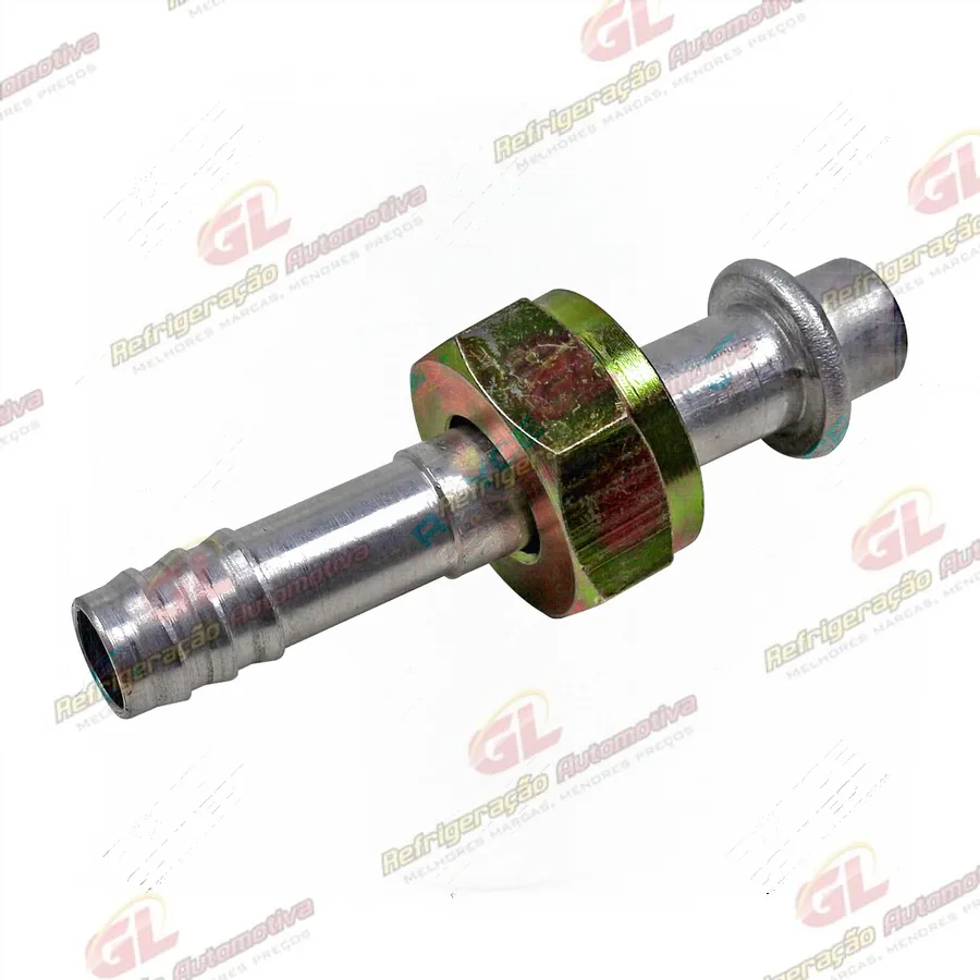 Conexão Especial Reta Aluminio da Tampa Traseira RC.501.017 do Compressor 7H15 RC.600.175 da Máquina Case