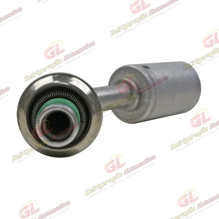 Conexão Spring Lock 45º Macho 06mm Aluminio c/Clip — foto 3
