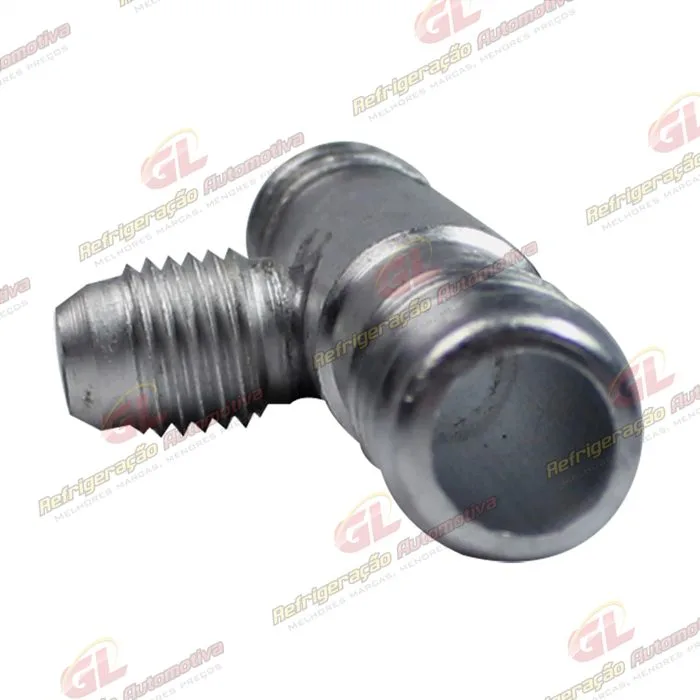 Emenda 10mm Aluminio c/ Válvula de Serviço R12 s/ Clip — foto 3