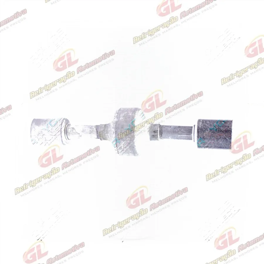 Emenda 10mm Aluminio c/ Mufla Silenciador c/ Clip