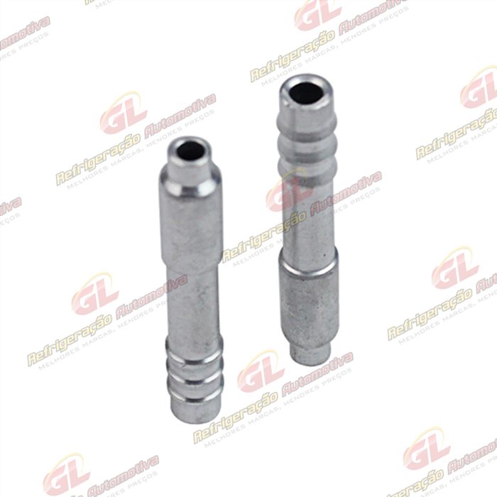 Conexão Salva Vida 06mm Aluminio Encaixe Externo Pacote 10 pçs