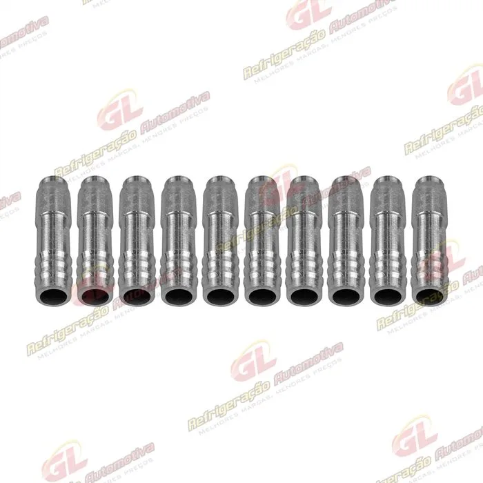 Conexão Salva Vida 10mm Aluminio Encaixe Externo Pacote 10 Pçs — foto 6