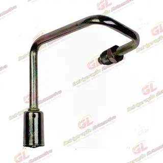 Conexão 06mm Aço Curva da Mangueira Filtro ao Evaporador Volkswagen Santana R134a