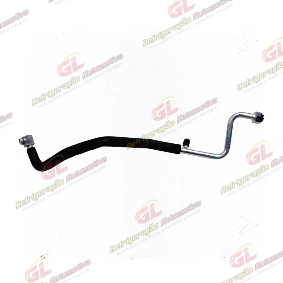 Conexão Alumínio Block Fitting Tubo 10mm Evaporador Ao Compressor Gol AP 1.6 / 1.8 / 2.0 1997>
