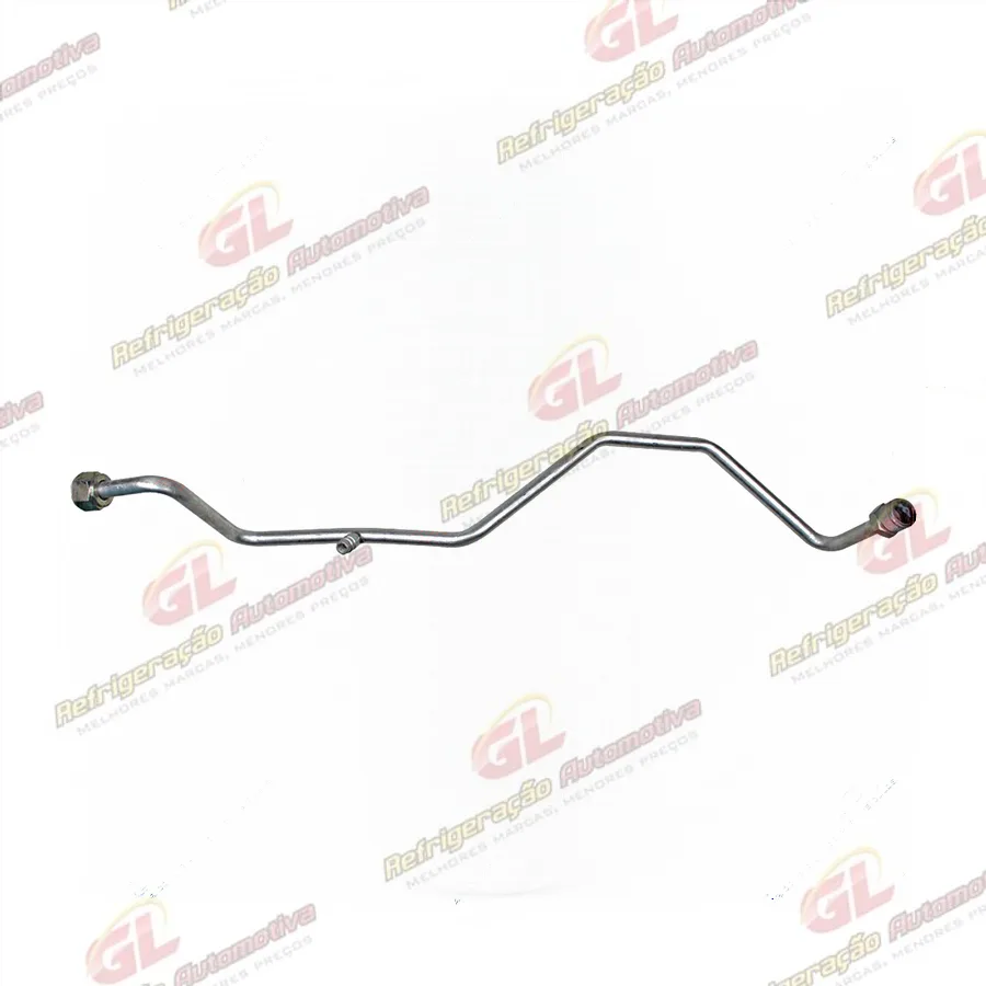 Conexão Alumínio 10mm Tubo Intermediario Ao Evaporador Gol AT 1.0 8/16 Válvulas / Turbo 1997> R134a