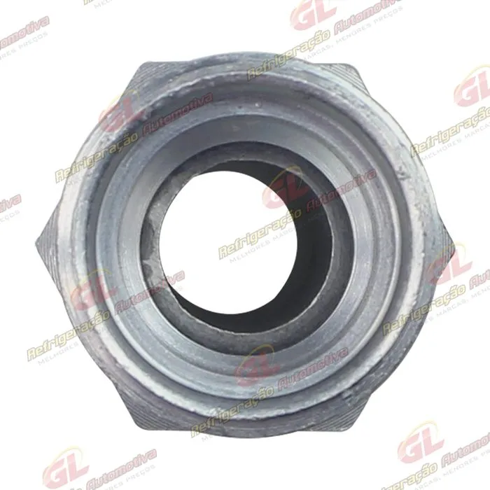 Conexão O'ring Reta Macho 10mm Aluminio Fixo s/ Clip — foto 2