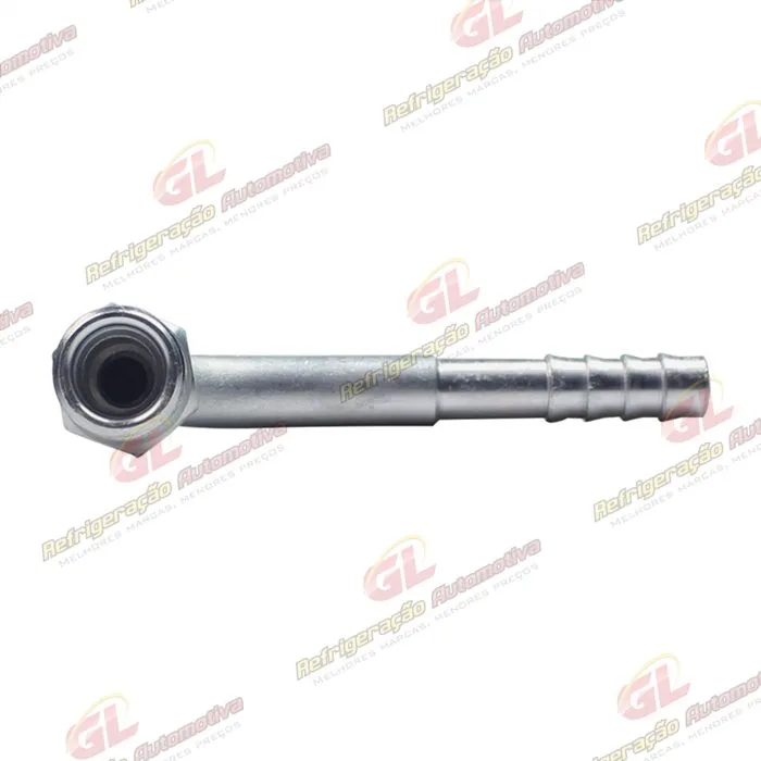 Conexão O´ring 90º Macho 06mm Aluminio Fixo s/ Clip — foto 3