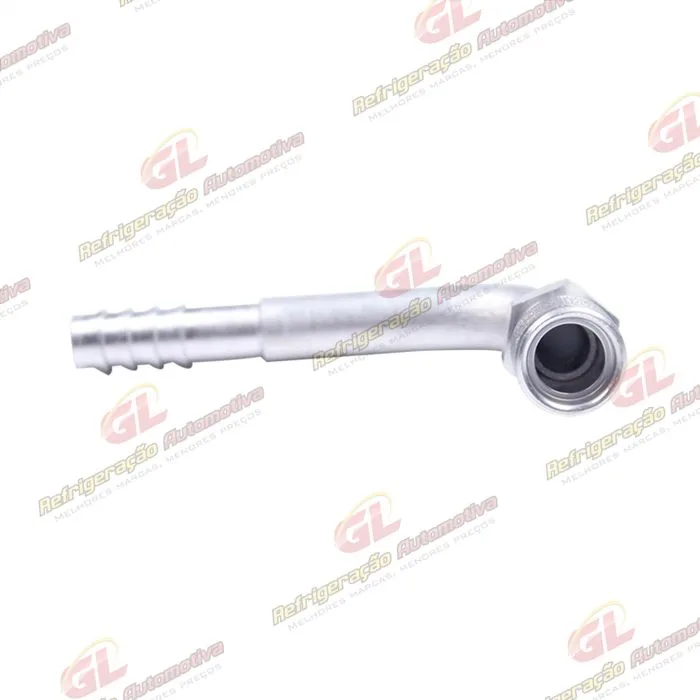 Conexão O´ring 90º Macho 08mm Aluminio Fixo s/ Clip — foto 2