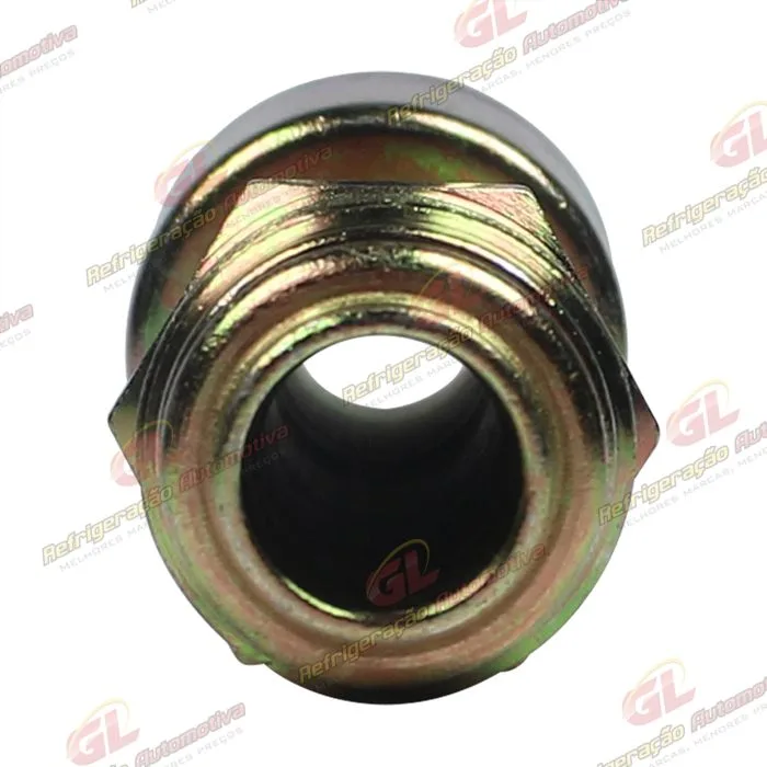 Conexão O'ring Reta Macho 12mm Aço Giratória c/ Clip — foto 3
