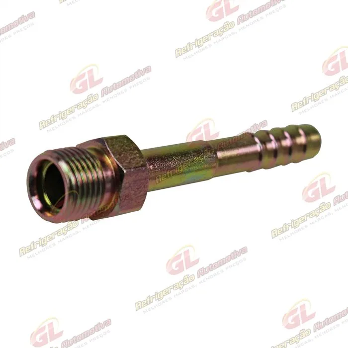 Conexão O´ring Reta Macho 06mm Aço Fixo s/ Clip — foto 2