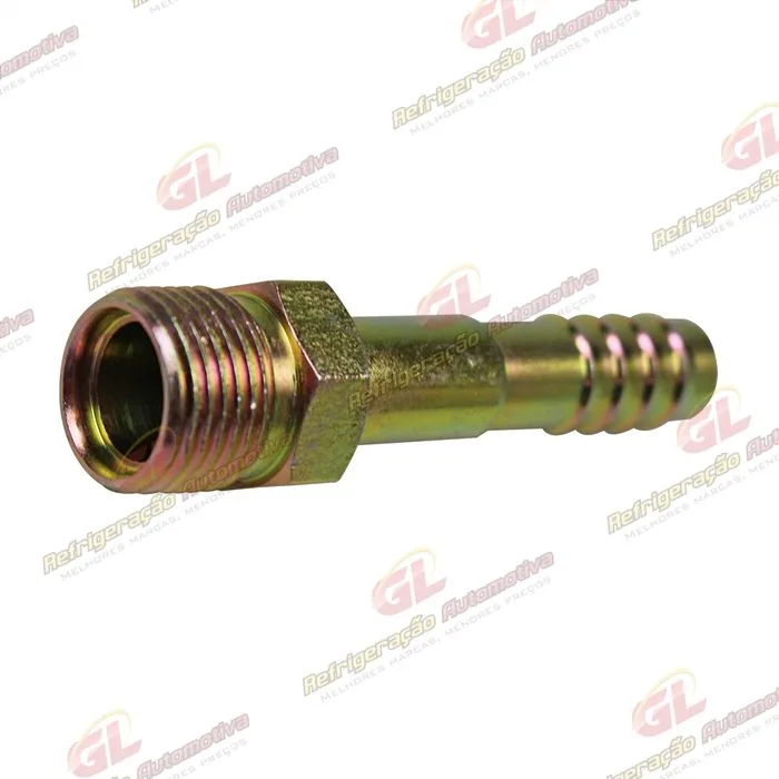 Conexão O´ring Reta Macho 10mm Aço Fixo s/ Clip — foto 2
