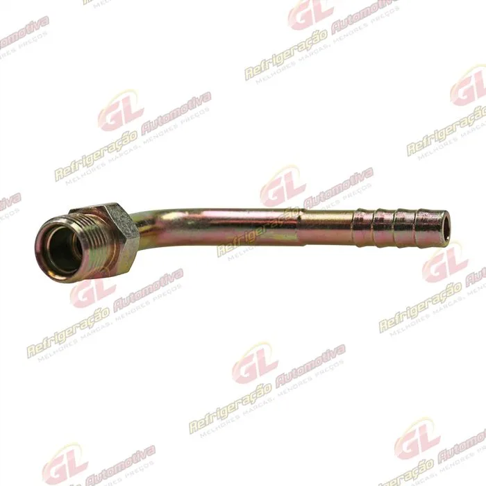 Conexão O´ring 90º Macho 06mm Aço Fixo s/ Clip — foto 2