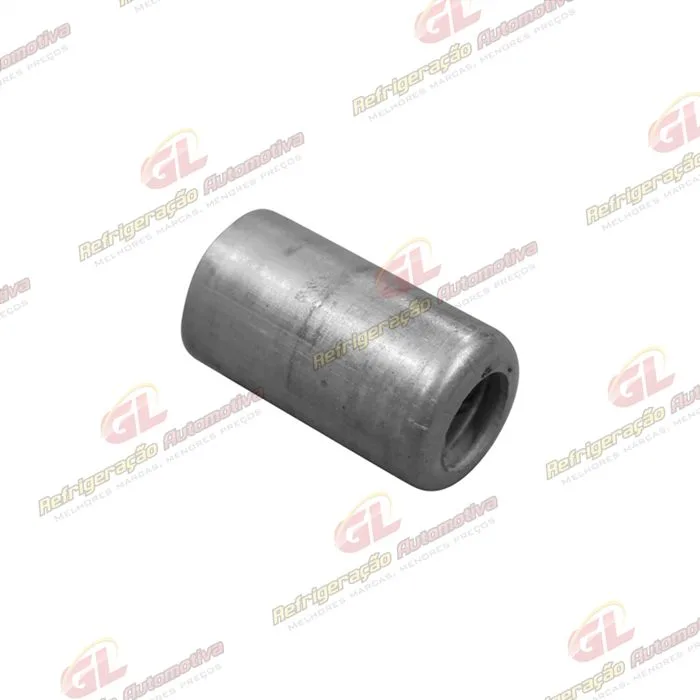 Caneca Clip 08mm 13/32 Polegadas Aluminio para Mangueiras com Parede de 3mm Pacote Com 10 Pçs — foto 2