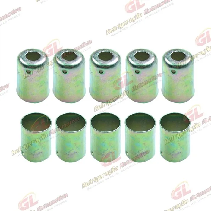 Caneca Clip 06mm 5/16 Polegadas Aço Recozido Dureza 02 Pacote Com 10 Pçs
