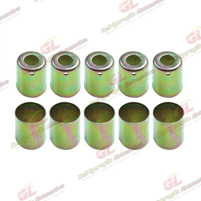 Caneca Clip 08mm 13/32 Polegadas Aço Recozido Dureza 02 Pacote Com 10 Pçs
