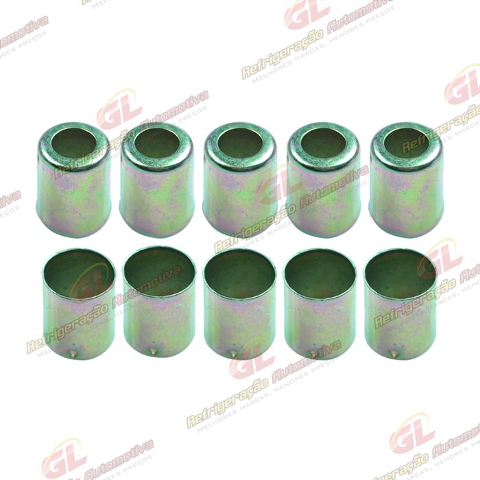 Caneca Clip 10mm 1/2 Polegada Aço Recozido Dureza 02 Pacote Com 10 Pçs
