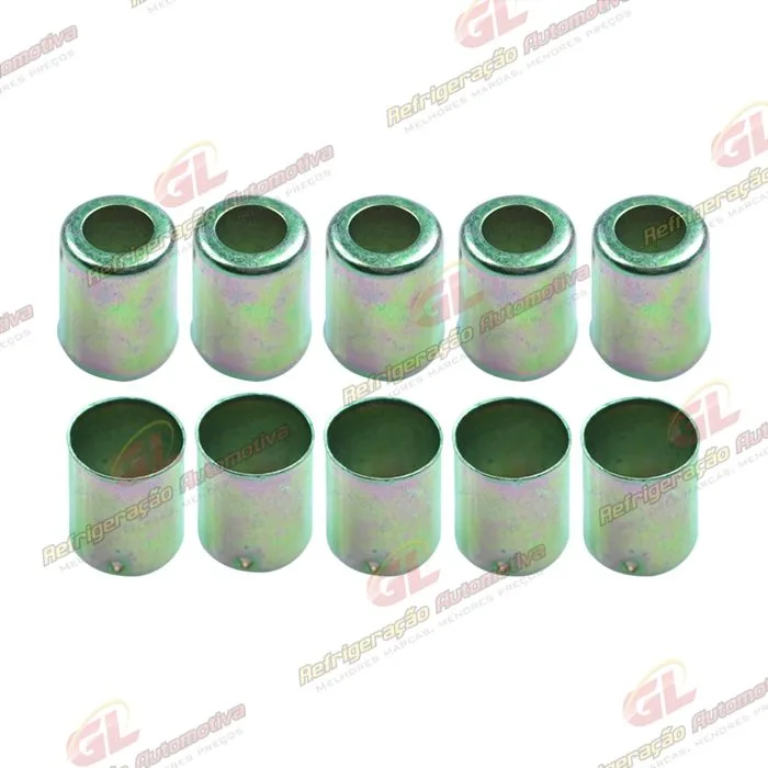 Caneca Clip 10mm 1/2 Polegada Aço Recozido Dureza 02 Pacote Com 10 Pçs