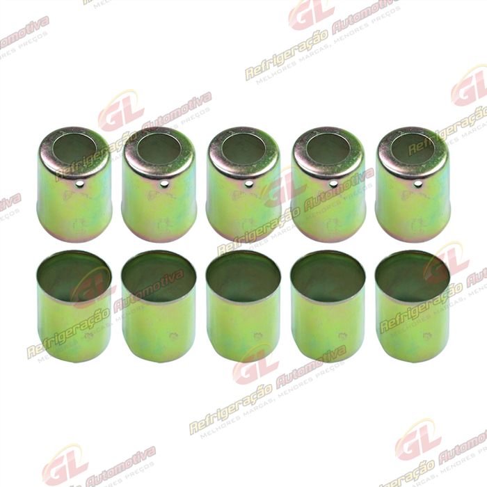 Caneca Clip 12mm 5/8 Polegadas Aço Recozido Dureza 02 Pacote Com 10 Pçs