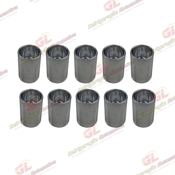 Caneca Clip 06mm 5/16 Polegadas Aluminio Pacote Com 10 Pçs — foto 2