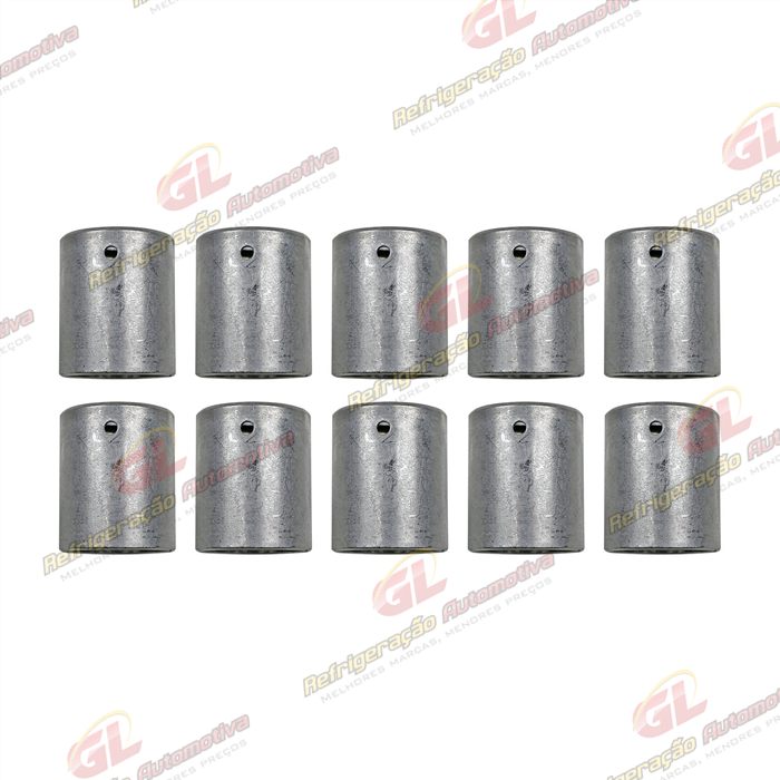 Caneca Clip 10mm 1/2 Polegada Aluminio Pacote Com 10 Pçs