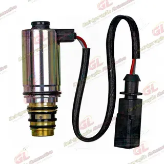 Válvula Torre Eletrônica de Controle Sanden PXE16 Audi/ Seat/ Volkswagen/ Polo 7.2mm c/ Conector