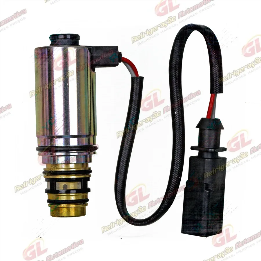 Válvula Torre Eletrônica de Controle Sanden PXE16 Audi/ Seat/ Volkswagen/ Polo 7.2mm c/ Conector