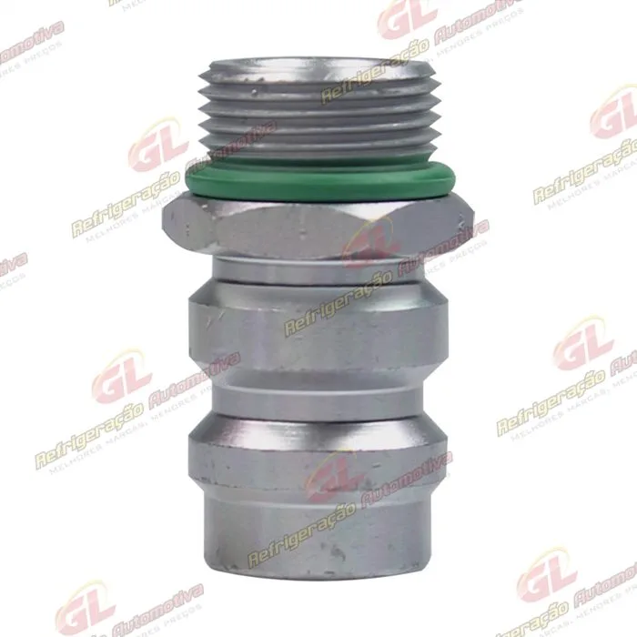 Válvula Engate Rapido R134a M15x1 Alta Pressão Caminhão Mercedes Benz Axor OEM: 0018306384