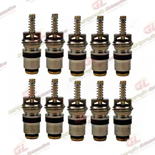 Núcleo Válvula Schrader Large-Bore Rosca M8 Renault Clio / Peugeot 206/ Caminhão Volvo FH Pacote Com 10 Pçs